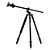 Tripé Weifeng Profissional WF-5601 Com Braço Horizontal - Imagem 1