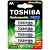 Pilha Toshiba Recarregável AA 4pcs 2600mAh TNH6GAE - Imagem 1