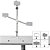 Mini Tripé De Mesa Em Aço Inox Greika 53cm Com 3 Cabeças Ball Head - Imagem 5