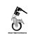 Kit Greika LSW-25M 3 Rodinhas para Tripé Inox CS330 Base C-Stand - Imagem 2