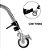 Kit Greika LSW-25M 3 Rodinhas para Tripé Inox CS330 Base C-Stand - Imagem 4