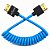 Cabo HDMI x HDMI Espiral Nylon TranferCon FL-201 8K 10cm - Imagem 1