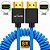 Cabo HDMI x HDMI Espiral Nylon TranferCon FL-201 8K 10cm - Imagem 3