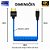 Cabo HDMI x MICRO HDMI Espiral Nylon TranferCon FL-203 4K 40cm - Imagem 2