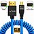 Cabo HDMI x MICRO HDMI Espiral Nylon TranferCon FL-203 4K 40cm - Imagem 3