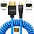 Cabo HDMI x MINI HDMI Espiral Nylon TranferCon FL-202 4K 40cm - Imagem 3