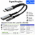 Cabo transferCON USB C - Adaptador Áudio Fone/MIC Saida P2 e PD60w - Imagem 2
