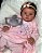Bebe reborn negra Menina Abigail /Pulpilas reborn - Imagem 3