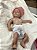 Bebê Reborn silicone sólido 39 cm menina pode tomar banho - Imagem 7
