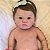 Bebê Reborn silicone sólido Abigail 42 cm 3 kilos menina - Imagem 2