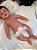 Bebê Reborn menino silicone sólido 40 cm realista mama faz xixi - Imagem 4