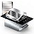 Churrasqueira Cooktop de Embutir Elétrico Digital 127/220 V - CHED SARO - Imagem 1