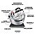 Misturador SARO 10L com Fogão de Indução Integrado - Panela Automática Gourmet - Imagem 4