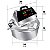 Panela Automática SARO Digital Bivolt - Timer, LED e Medidor de Temperatura | Doces e Salgados - Imagem 4