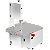 Serra Fita de Bancada 146mm Bivolt 1/3cv Com ou Sem Moedor - Imagem 1