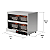 Conservador de Proteínas 4 Cubas 100% Inox Termostato Digital 127V / 220V - Imagem 5