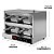 Conservador de Proteínas 4 Cubas 100% Inox Termostato Digital 127V / 220V - Imagem 5