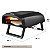 Forno De Pizza Italiano Rotativo A Gás GLP FC40R Saro 40cm 500°C - Imagem 5
