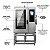 Forno Combinado 11 GNs SARO Touch Screen Industrial - Imagem 4