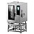Forno Combinado 11 GNs SARO Touch Screen Industrial - Imagem 1
