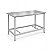 SARO Mesa de Bancada Inox 430 com Prateleira – 100 a 190 cm - Imagem 2