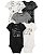 Kit 5 Body Carter's Manga Curta - 3 Meses - Imagem 1