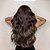 Wig Suzan Castanha com Ombre e Franja. - Imagem 2