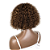 Wig Modelo - Sueli fashiom de cabelo humano cacheada com franja - Imagem 6