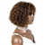 Wig Modelo - Sueli fashiom de cabelo humano cacheada com franja - Imagem 3