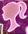 Letreiro Luminoso Painel Neon Barbie 40x40 - Rei do neon - Imagem 1