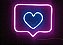 Letreiro Luminoso Painel Neon Curtida 25x28 - Rei do Neon - Imagem 2