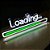 Letreiro Luminoso Painel Neon Loading 10x50 - Rei do neon - Imagem 1