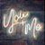Letreiro Luminoso Painel Neon You me 35x50 Rei do Neon - Imagem 1
