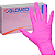 Luva Nitrílica sem Talco PINK - P - Glomed - Imagem 1