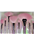 Kit de Pincel Maquiagem Luxury 8und - Imagem 3