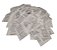 Silica gel sachê pacote com 100un antiumidade antimofo - Imagem 1