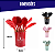 Kit utensílios de silicone para cozinha cabo de madeira 12 peças - Imagem 4