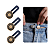 Kit 3 Extensores de botão para calça bermudas saias alargador - Imagem 1