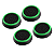 Kit 4 Grip Protetor de borracha para analógico controle vídeo game - Imagem 9