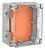Caixa COMPLETA Cinza Tampa Transparente IP66 Rohdina 190x150x110mm - Imagem 1
