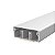Canaleta 50x20mm C/ Fita Adesiva e Divisória 2m Branca Durin - Imagem 1