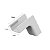 Cotovelo 90 Interno 20x10mm Mata Junta Canaleta Branca Durin - Imagem 2