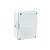 Caixa STANDARD Branca Tampa Opaca IP66 Rohdina 160x120x80mm - Imagem 1