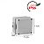 Caixa STANDARD Cinza Tampa Opaca IP66 Rohdina 110x110x80mm - Imagem 2