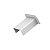 Luva de Arremate 20x10mm Mata Junta Canaleta Branca Durin - Imagem 1