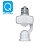 Sensor de Presença Multifuncional Soquete E27 QA17M Qualitronix - Imagem 3