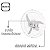 Ventilador Parede Oscilante 140W 60cm Tron C1 Branco - Imagem 2