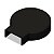 Acabamento Canaleta Tapa Furo Parede Preto 20x10mm - Imagem 3