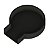 Acabamento Canaleta Tapa Furo Parede Preto 20x10mm - Imagem 2