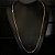 CORRENTE CARTIE  (5mm- 70cm)    (12G) - BANHADO A OURO 18k - Imagem 3